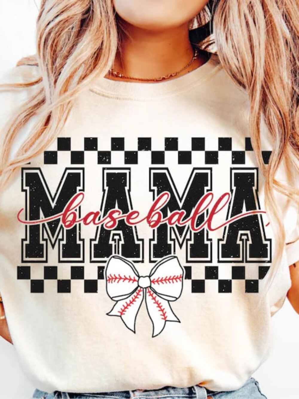 Baseball Mama Shirt, Gift For Mothers Day Tee, Game Day Mom Shirt